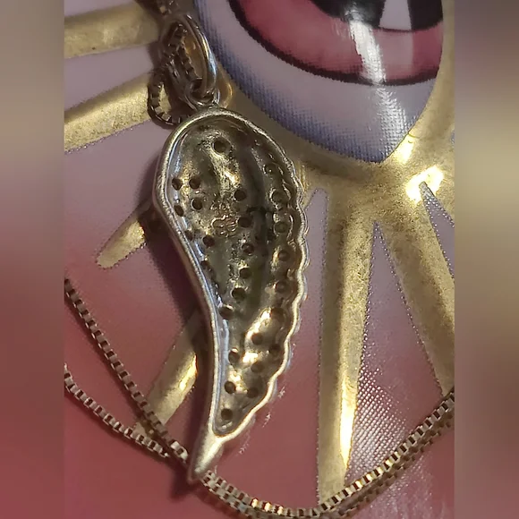 ✨ 14K Gold Diamond Wing Charm by Sydney Evan and 14K Box Chain ✨ - Picture 4 of 5